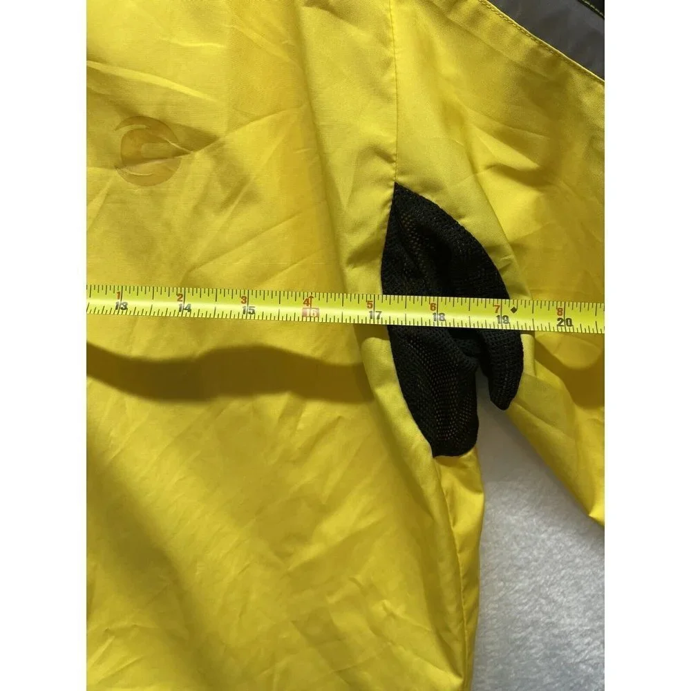Cannondale Jacket Rain Shell Windbreaker Yellow Size Small